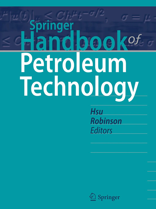 Springer handbook of petroleum technology