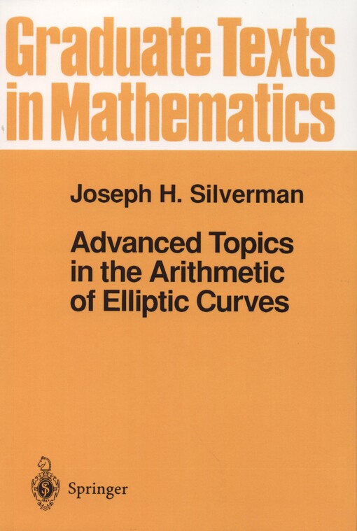 Advanced topics in the arithmetic of elliptic curves