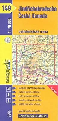 Jindřichohradecko, Česká Kanadacykloturistická mapa 1:70 000