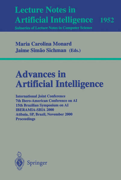 Advances in Artificial Intelligence: International Joint Conference 7th Ibero-American Conference on AI 15th Brazilian Symposium on AI IBERAMIA-SBIA ... / Lecture Notes in Artificial Intelligence)