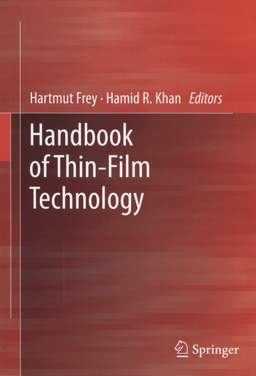 Handbook of thin-film technology