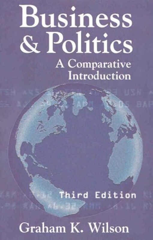 Business and politics :a comparative introduction