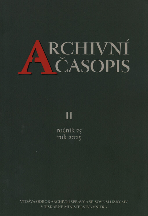 Archivní časopis