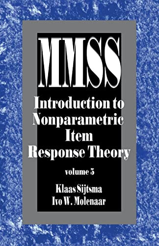 Introduction to nonparametric item response theory