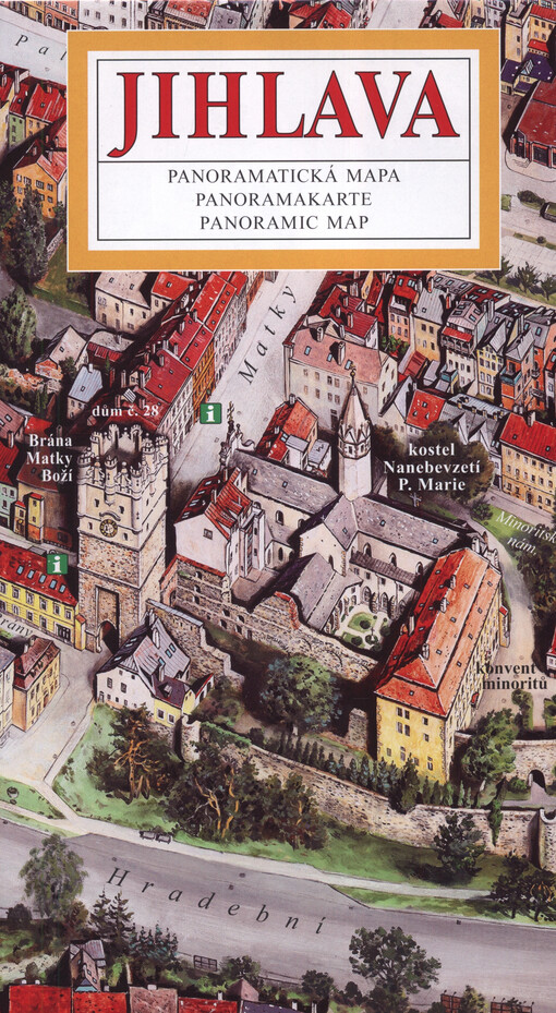 Jihlava : panoramatická mapa