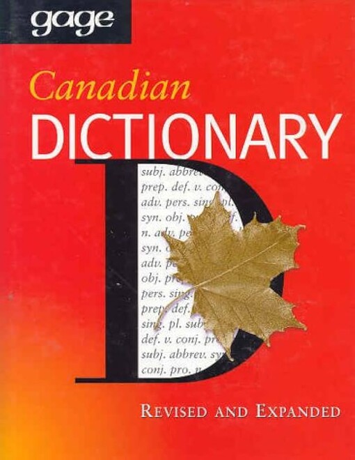 Gage Canadian dictionary