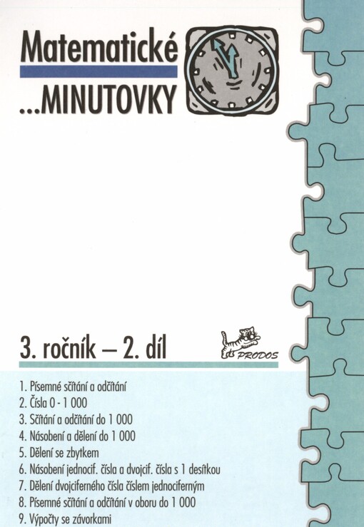 Matematické -minutovky. 3. ročník