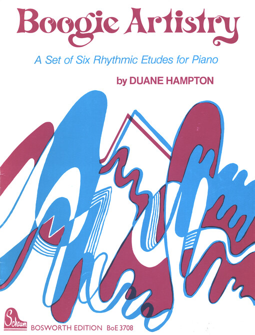 Boogie Artistry : eine Folge von sechs rhythmischen Stücken für KLavier