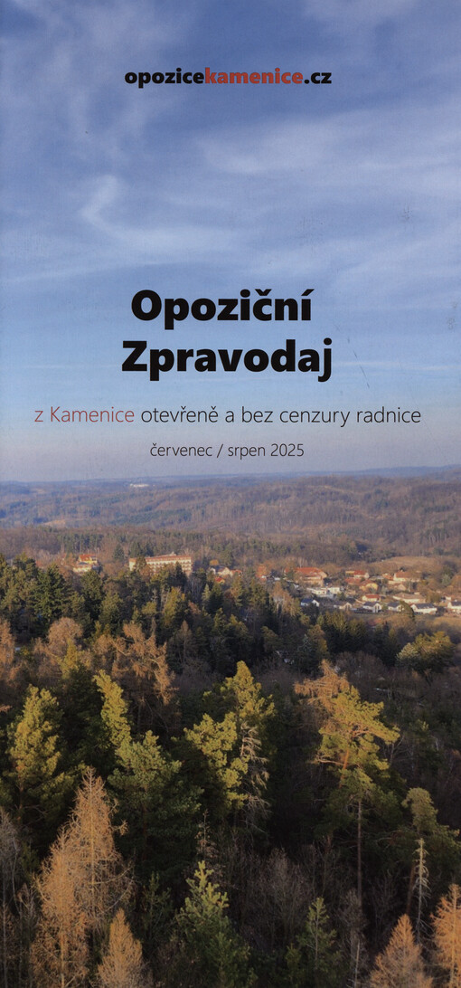 Opoziční zpravodaj : z Kamenice otevřeně a bez cenzury radnice