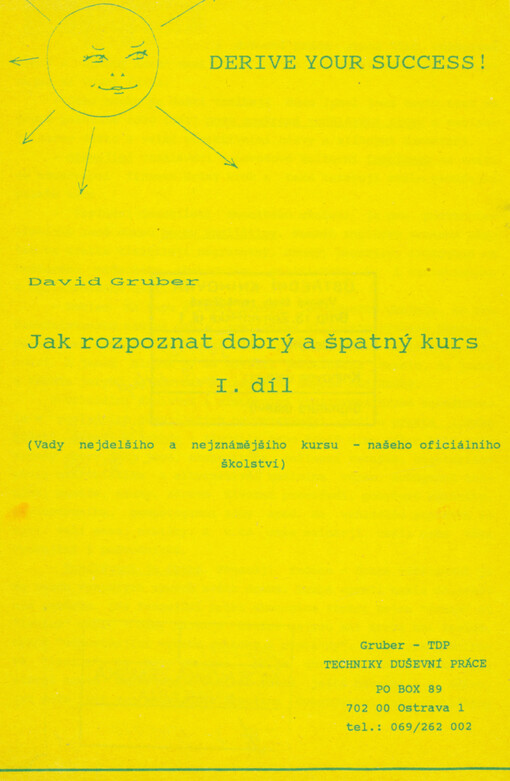 Jak rozpoznat dobrý a špatný kurs