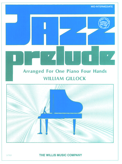 Jazz prelude : arranged for one piano four hands