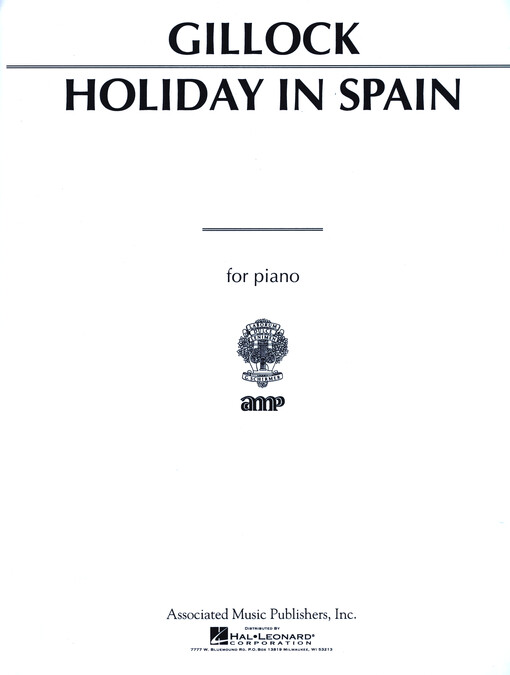 Holiday in Spain : for piano
