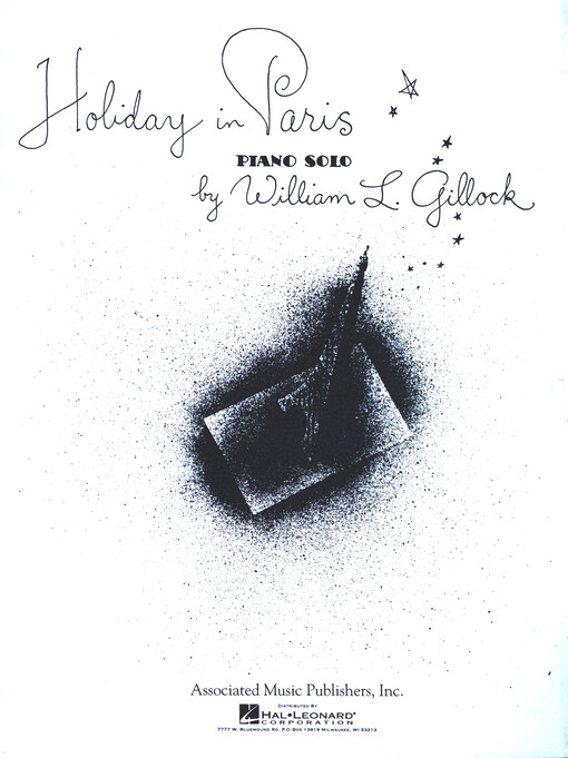 Holiday in Paris : piano solo