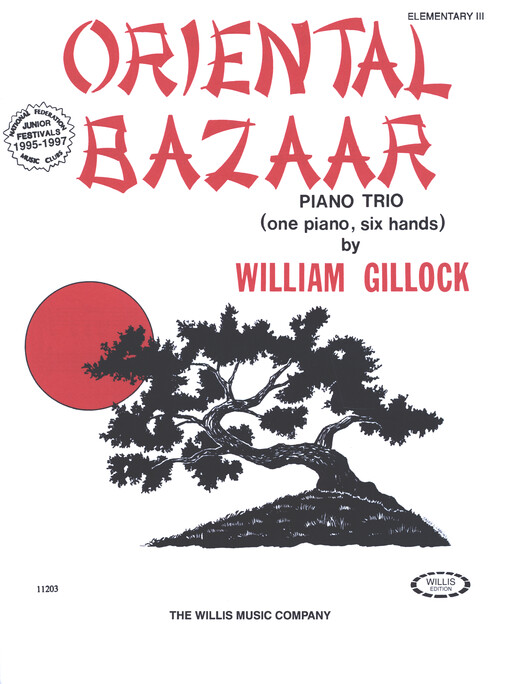 Oriental bazaar : piano trio (one piano, six hands)