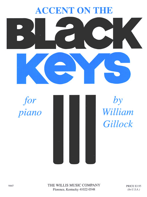 Accent on the black keys : for piano