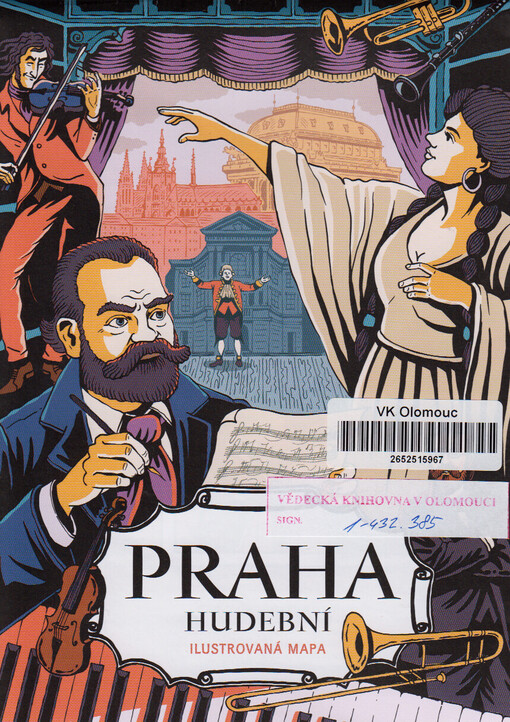 Praha hudební : ilustrovaná mapa