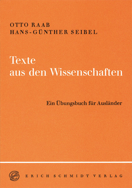 Texte aus den Wissenschaften :ein Übungsbuch für Ausländer