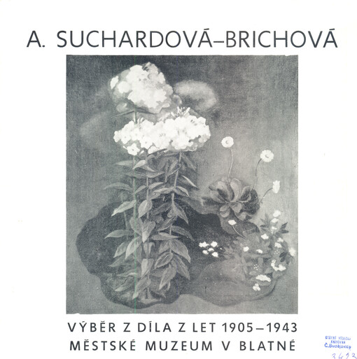 A. Suchardová-Brichová : výběr z díla 1905-1943