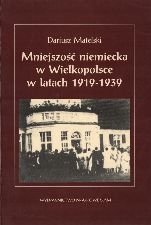 Mniejszość niemiecka w Wielkopolsce w latach 1919-1939