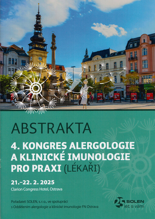 4. kongres alergologie a klinické imunologie pro praxi (lékaři) : 21.-22.2.2025, Clarion Congress Hotel Olomouc