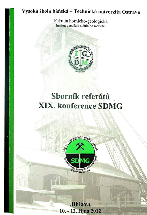 Sborník referátů XIX. konference SDMG : Jihlava, 10.-12. října 2012