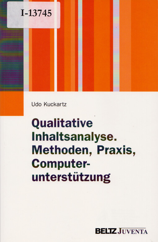 Qualitative Inhaltsanalyse : Methoden, Praxis, Computerunterstützung