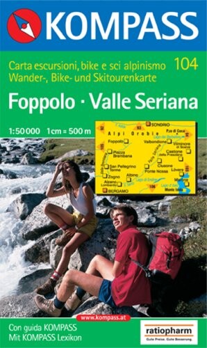 Foppolo, Valle Seriana1:50 000.
