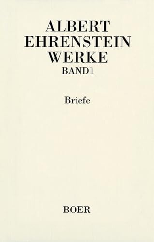 Werke.Band 1,Briefe