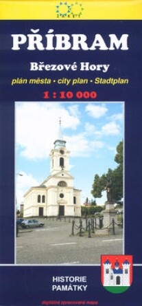 PříbramBřezové Hory : plán města 1:10 000