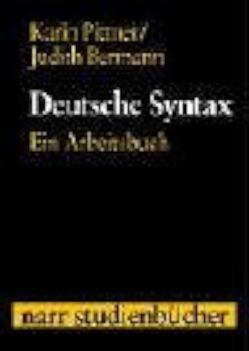 Deutsche Syntax :ein Arbeitsbuch