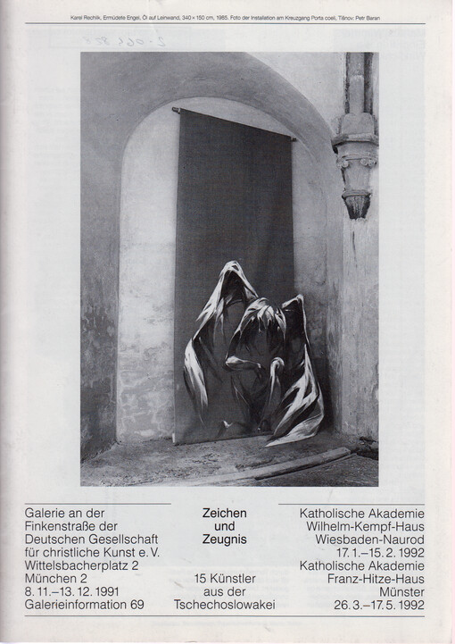 Zeichen und Zeugnis : 15 Künstler aus der Tschechoslowakei