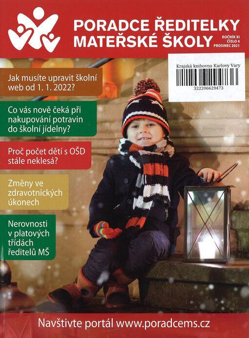 Poradce ředitelky mateřské školy : aktuální informace a praktické rady pro řízení mateřské školy