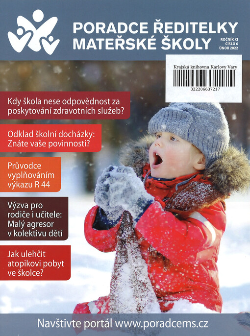 Poradce ředitelky mateřské školy : aktuální informace a praktické rady pro řízení mateřské školy