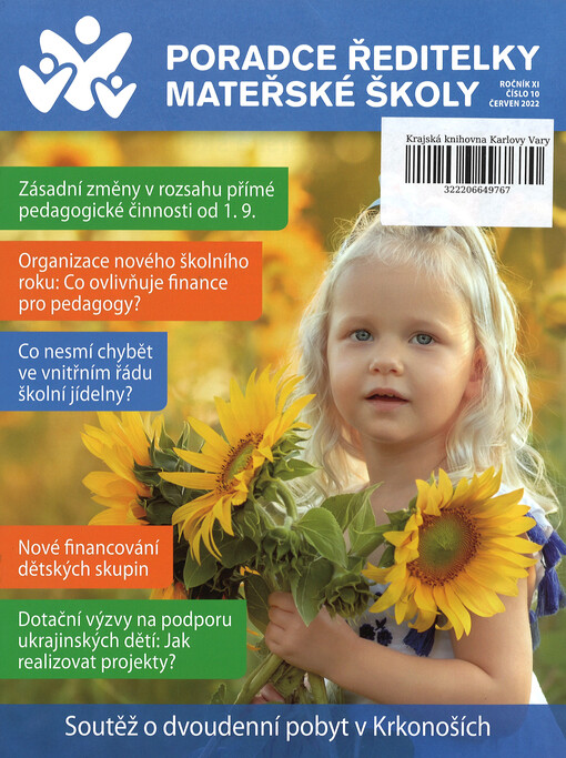 Poradce ředitelky mateřské školy : aktuální informace a praktické rady pro řízení mateřské školy