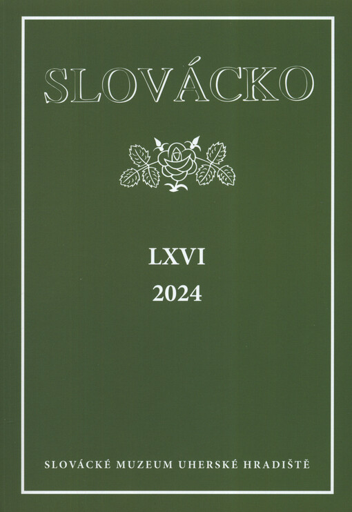 Slovácko : národopisný sborník pro moravsko-slovenské pomezí