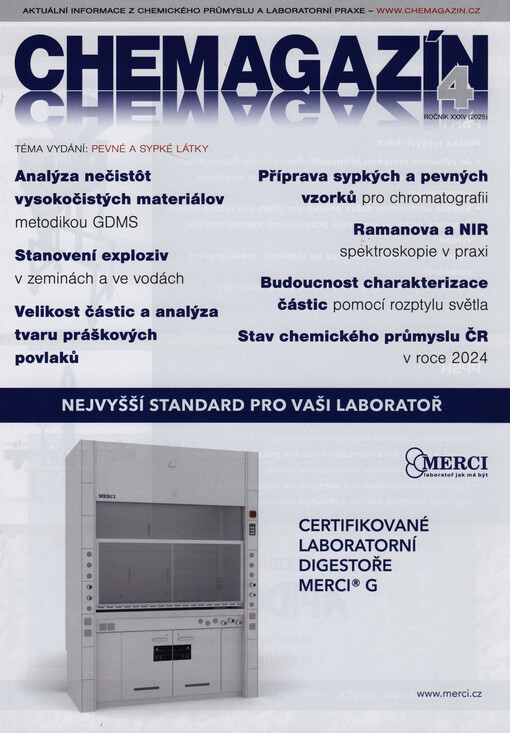 CHEMagazín : časopis pro chemickou praxi : časopis přinášející informace o trhu a vývoji v oblasti chemické praxe