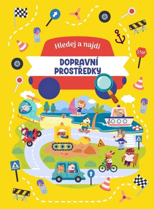 Hledej a najdi. Dopravní prostředky /