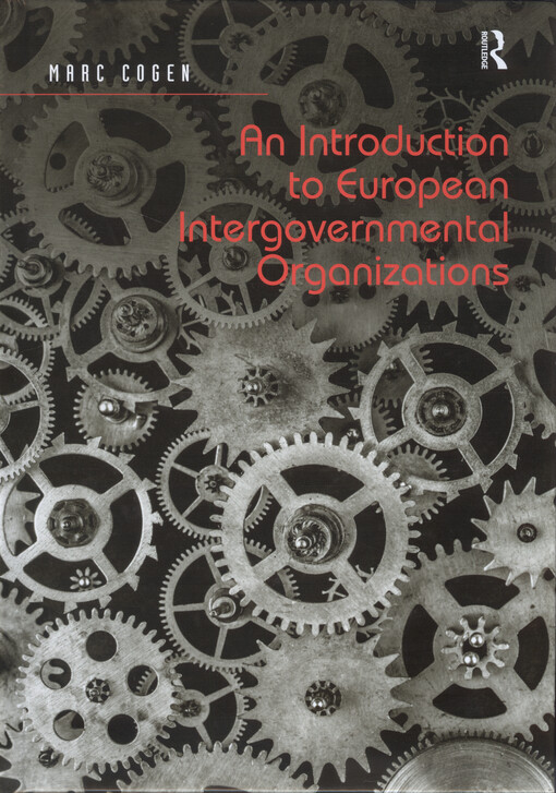 An introduction to European intergovernmental organizations