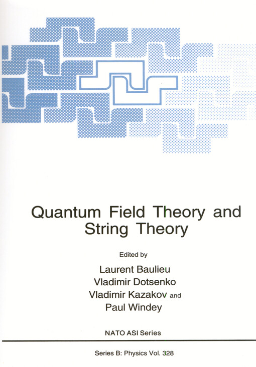 Quantum field theory and string theory