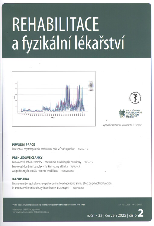 Rehabilitace a fyzikální lékařství = Rehabilitation and Physical Medicine : (volné pokračování Fysiatrického a revmatologického věstníku založeného v roce 1923)
