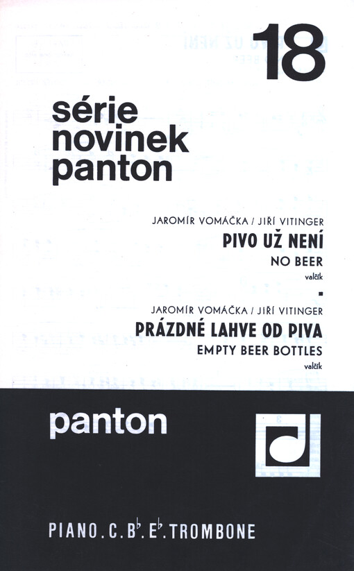 Pivo už není : valčík