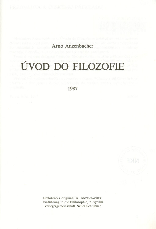 Úvod do filozofie