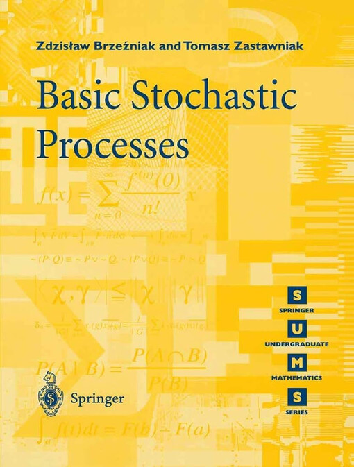 Basic stochastic processes :a course through exercises