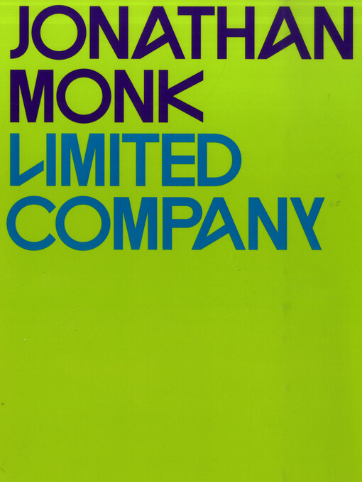 Jonathan Monk : Limited Company