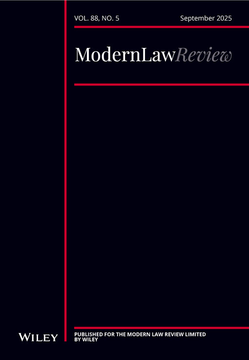 The modern law review