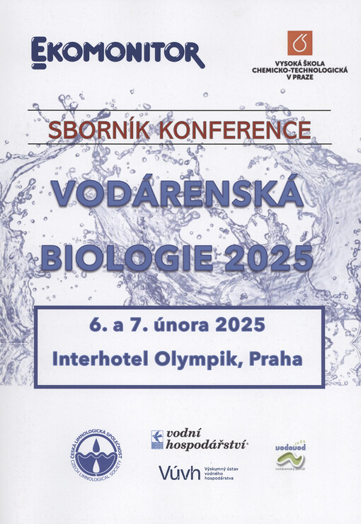 Vodárenská biologie ... sborník konference : ... Praha