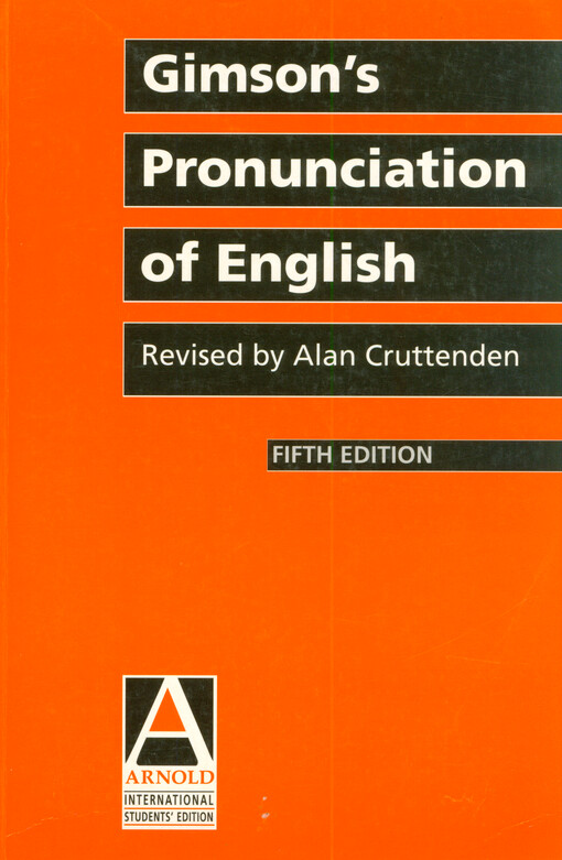 Gimson's pronunciation of English