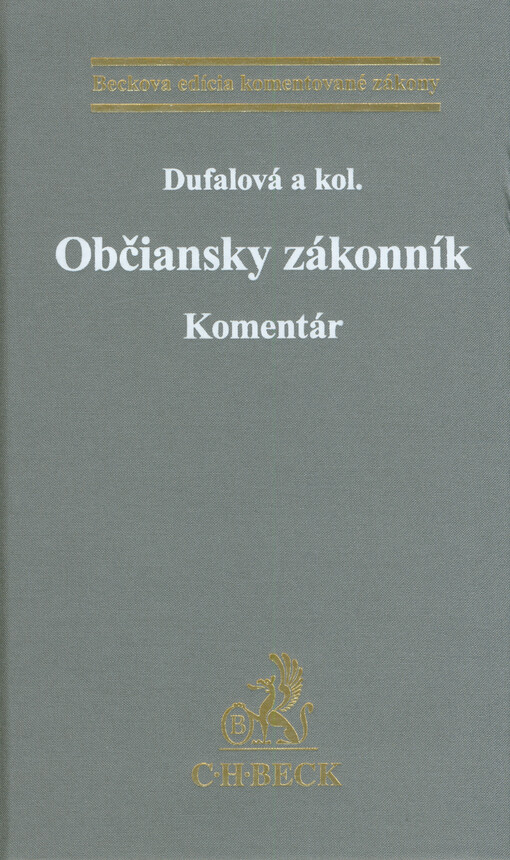 Občiansky zákonník : komentár
