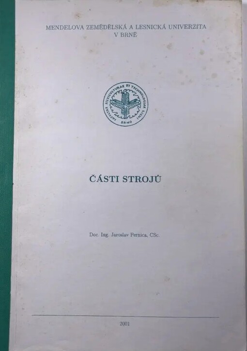 Části strojů