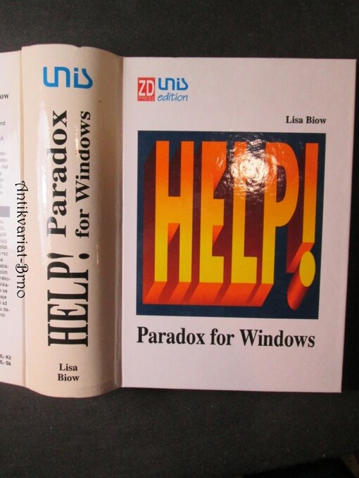Help! : Paradox for Windows / Lisa Biow
